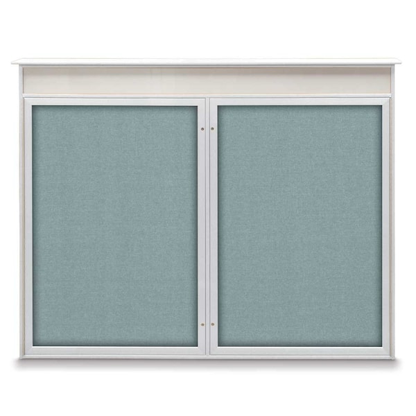 Single Door Enclosed Indoor Letterboard